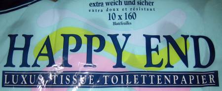 Happy End Toilettenpapier