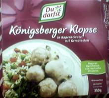 Verpackung der Königsberger Klopse von Du darfst