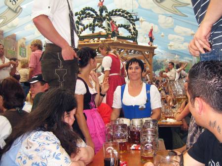 Oktoberfest 2007: Bedienung, Kapelle, Vollidioten