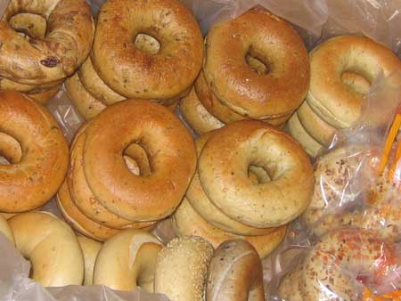 Bagels en masse