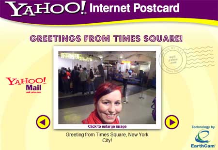 Yahoo Times Square New York