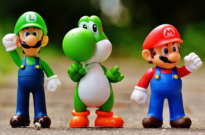 Mario, Yoshi, Luigi